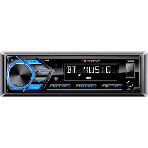 Nakamichi NSE-300 Single DIN Mechless Head Unit | Bluetooth & USB