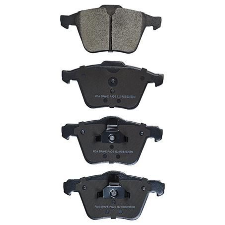 RDA BRAKES RDA GP Max General Purpose Low Metallic Brake Pad Set RDB2225