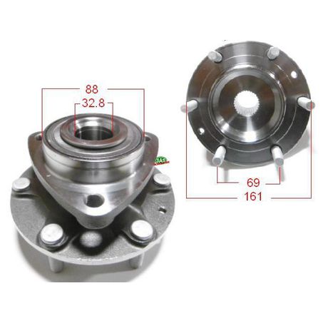 SAS AUTO PARTS HUB WH801