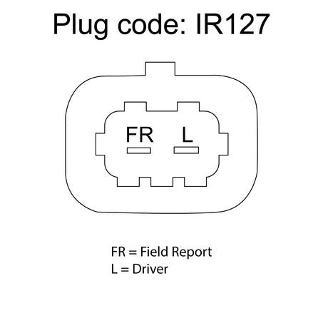 OEX ALTERNATOR 12V 100A DELPHI STYLE