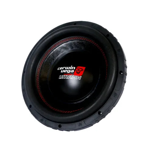 Cerwin-Vega Vmaxx Series 12" Dual 4-Ohm Subwoofer | 1000W RMS High-Excursion Driver (2Ω/8Ω Flexible Impedance)