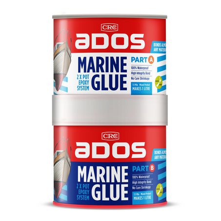 ADOS ADHESIVES CRC ADOS Marine Glue Can 1L 4494