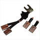 OEX STARTER MOTOR  BRUSHES 12V HITACHI STYLE (Positive Linked Pair & 2 Neg