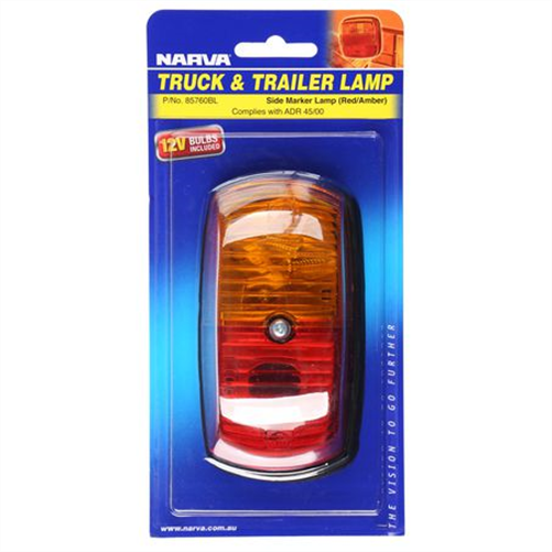 Narva Side Marker Light Red/Amber Incandescent