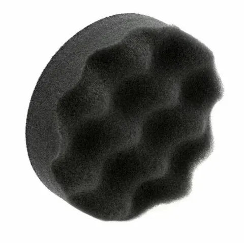 Formula Foam Pad 75mm â€“ Black Hook & Loop Polishing Pad