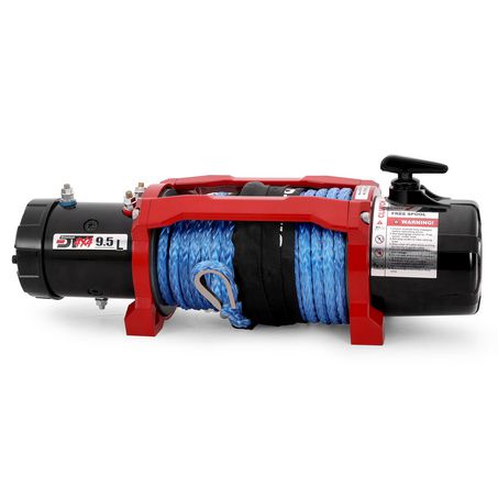 Drivetech 4X4 9500lb 12V 4X4 Winch with Synthetic Rope DTW950012VD