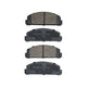 RDA BRAKES RDA GP Max General Purpose Low Metallic Brake Pad Set RDB153