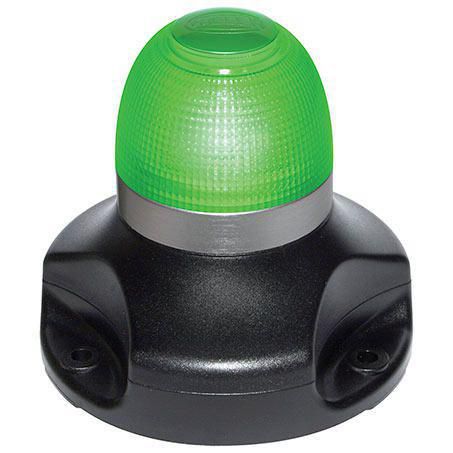 HELLA LED Strobe Green 9 to 33V Permanent Mount 98091120