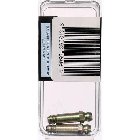 CHAMPION AUTO PARTS Champion Grease Nipple 1/4in. UNF BH061
