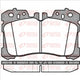 Remsa FRONT DISC BRAKE PADS - TOYOTA LEXUS LS 07-