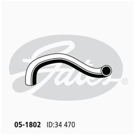 Gates Radiator Hose Lower 05-1802