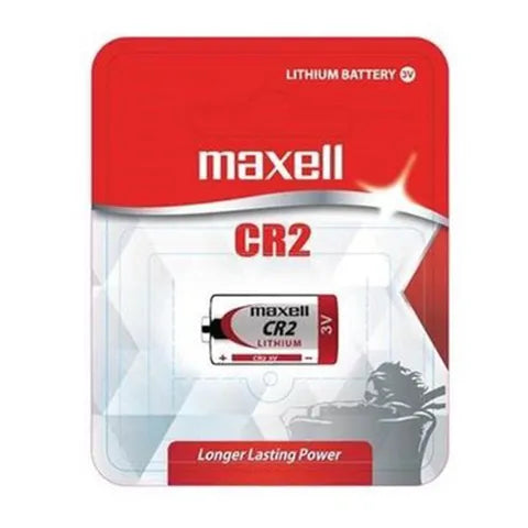 Maxell CR2 Lithium 3V Battery â€“ Single Pack | Cameras, Flashlights & Electronics