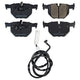 RDA GP MAX LOW METALLIC BRAKE PAD SET BMW RDB2246