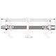 TRW Brake Hose Front (380mm / M10 x 1)