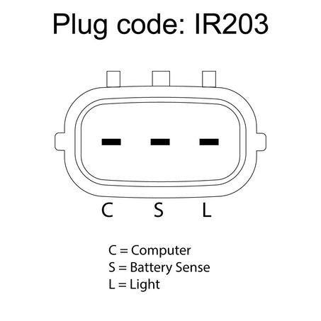 OEX ALTERNATOR 12V 130A DENSO STYLE DXA4071