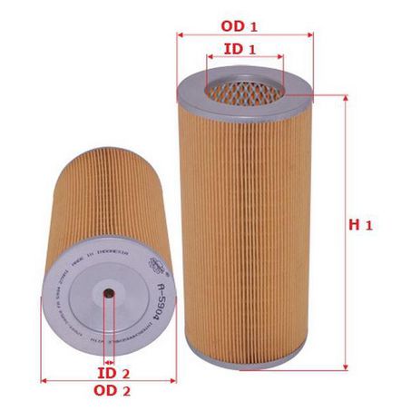 SAS AUTO PARTS AIR FILTER AFA1314
