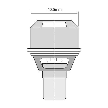 Tridon Thermostat 40.5mm - 89 Degrees C TT345-192P