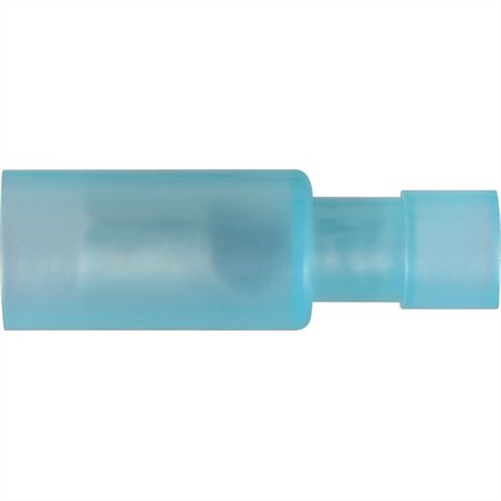 OEX Crimp Terminal Female Bullet Blue Terminal Size 4mm Polycarbonate 10 P