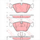 TRW Brake Pad Set