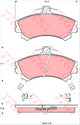 TRW Brake Pad Set (DB1402)