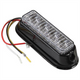 Narva LED BEACON / STROBE RED/BLUE 12V PERMANENT MOUNT
