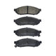 RDA BRAKES RDA GP Max General Purpose Low Metallic Brake Pad Set RDB208
