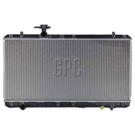 FloKool Radiator Engine Cooling Aluminium Core Plastic Tank RAD1701