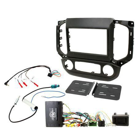 Aerpro Install Kit To Suit Holden COLORADO Z71, TRAILBLAZER LTZ - MYLINK 8in (Black) FP8298K