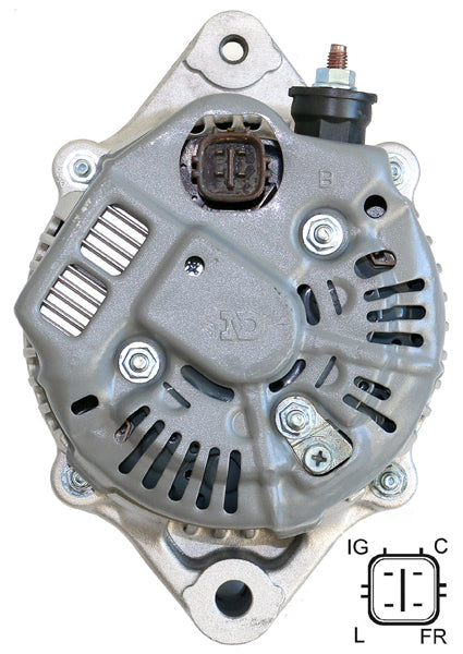 ALTERNATOR 12V 75A SUZUKI SWIFT M13A M15A 4RIB PULLEY 04>07 - 14-219