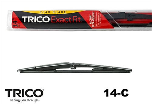 TRICO EXACT FIT REAR WIPER BLADE SIDE PINCH 350MM 14-C-REAR