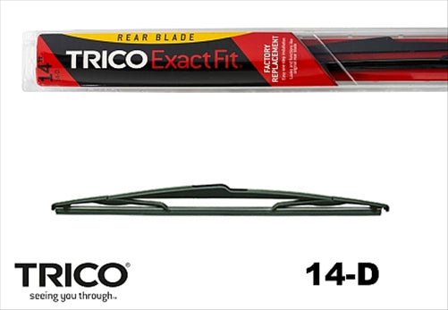 TRICO EXACT FIT REAR WIPER BLADE SNAP CLAW 350MM (14 INCH) 14-D-REAR
