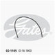 Gates Heater Hose 02-1105