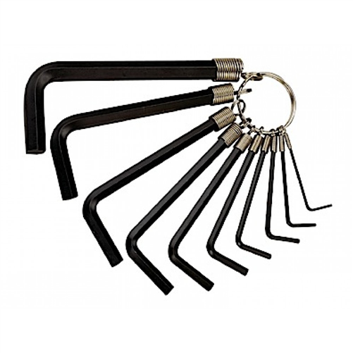 TENG TOOLS TENG 10PC STANDARD AF HEX KEY SET - 1/16 - 3/8IN