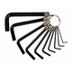 TENG TOOLS TENG 10PC STANDARD AF HEX KEY SET - 1/16 - 3/8IN