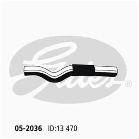 Gates Radiator Hose Upper 05-2036