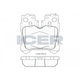 Lexus Rear Brake Pads Icer - 181936