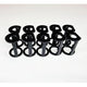 BURGAF Burgaclip Clipholder - Black #08 Kit 10pack 8769-08-BLK-K