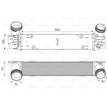 Valeo Intercooler OE Quality 818594