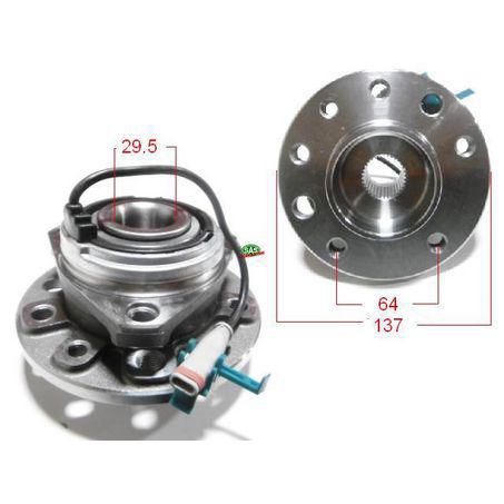 SAS AUTO PARTS SAS Wheel Hub HA6113
