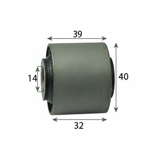 SHOCK BUSH HOLDEN RODEO, ISUZU DMAX 03- 2WD -  14h020