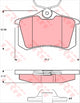 TRW Brake Pad Set (DB1449)