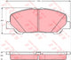 TRW Brake Pad Set (DB1913)