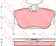 TRW Brake Pad Set (DB1389)