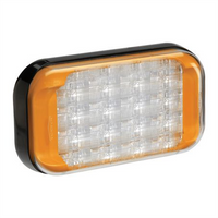 Narva LED STROBE AMBER 9 TO 33V PERMANENT MOUNT