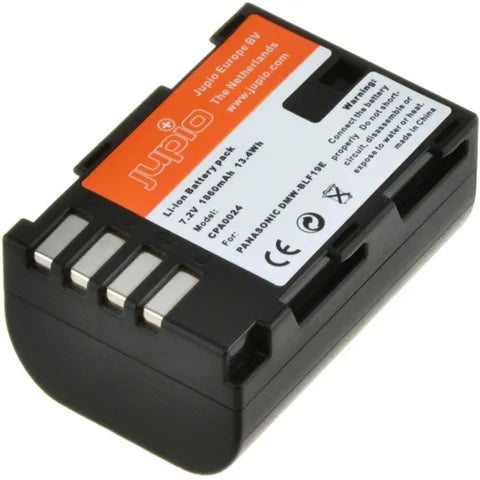 JUPIO Replacement Camera Battery for Panasonic DMW-BLF19E â€“ 7.2V 1860mAh