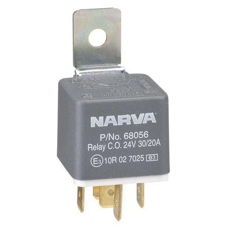 Narva RELAY-24V 30/20AMP 5PIN W/DIODE