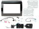 Fiat Ducato X290 (2015-2021) Double DIN Complete Installation Kit | Dashboard Facia & Harness in Black