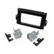 Toyota Fortuner (2015-2020) Double DIN Dash Kit | Gloss Black Fascia with Toyota Side Brackets