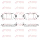 Remsa HPT Brake Pad Set - 1930.04