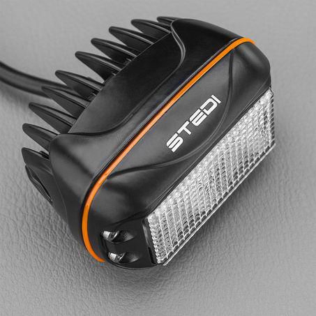 Stedi 10W Mini V2 LED Work Amber Flood Light LEDMINI-10W-AMBER